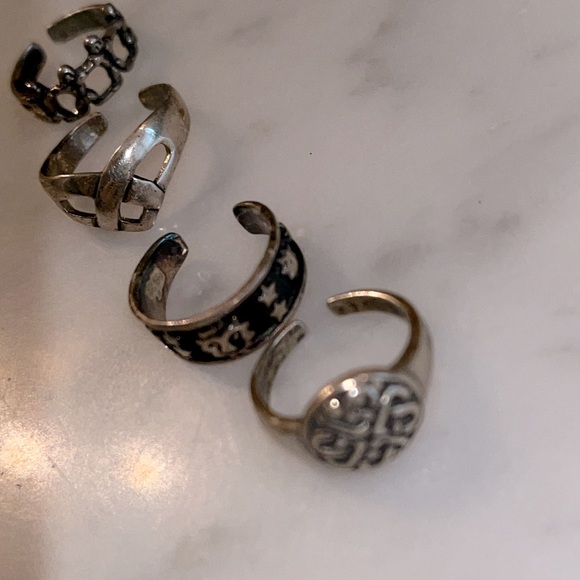 Four Toe Rings - Picture 2 of 2